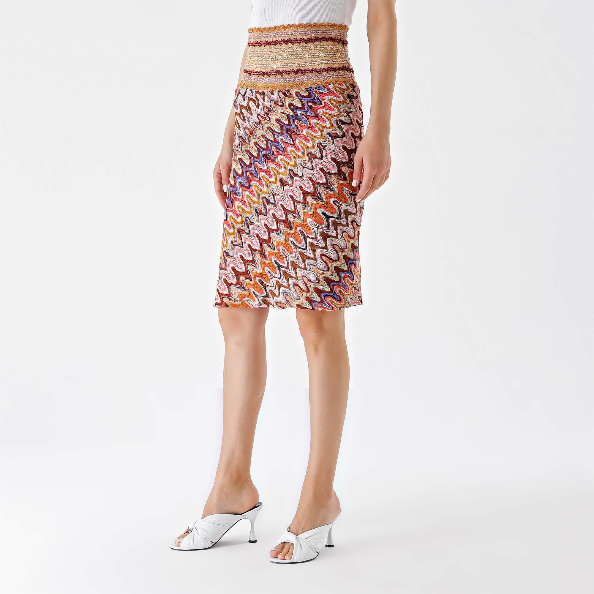 Missoni Mare - Multicolor&Sequin Skirt